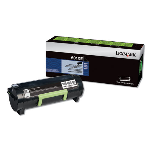 Image of Lexmark 60f1x0e Return Program Extra High-Yield Toner, 20,000 Page-Yield, Black