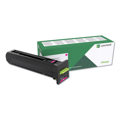 Image of Lexmark 72k1xm0 Return Program Unison Extra High-Yield Toner, 22,000 Page-Yield, Magenta
