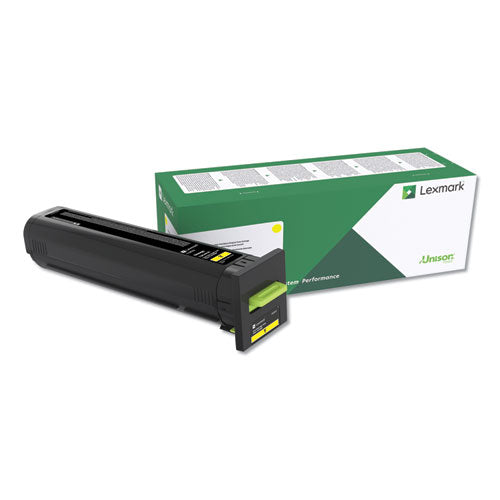 Image of Lexmark 72k1xy0 Return Program Unison Extra High-Yield Toner, 22,000 Page-Yield, Yellow