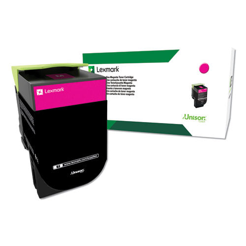 Image of Lexmark C544x4mg Return Program Extra High-Yield Toner, 4,000 Page-Yield, Magenta