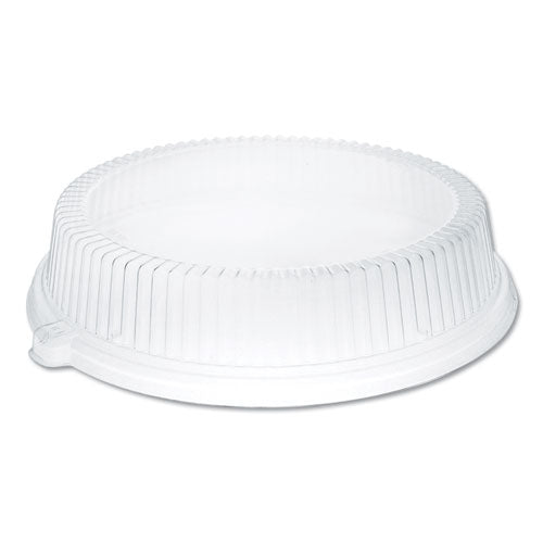 Image of Dart® Dome Covers, For 10" Disposable Plates, Clear, Plastic, 500/Carton