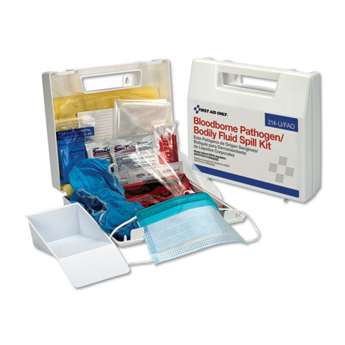 Image of First Aid Only BBP Spill Cleanup Kit, 2.5 x 9 x 8
