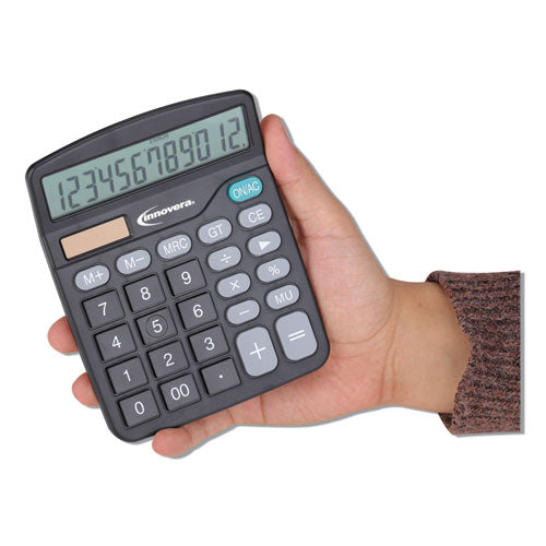 Image of Innovera® 15923 Desktop Calculator, 12-Digit LCD