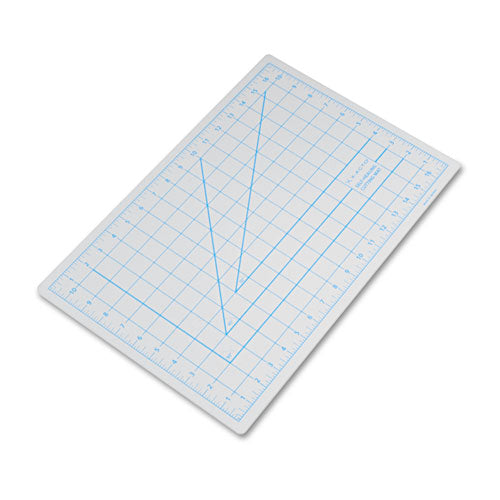Image of X-ACTO® Self-Healing Cutting Mat, Nonslip Bottom, 1" Grid, 12 X 18, Gray