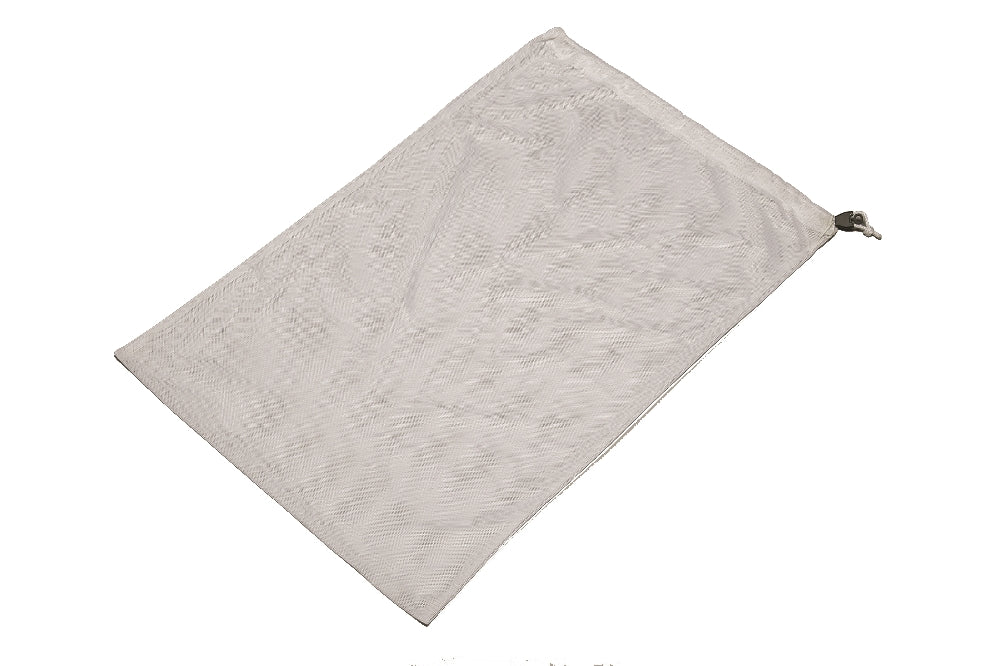 Image of Skilcraft Synthetic Mesh Laundry Net, Locking Drawstring, Medium-Duty, 36" x 24", 1/16" Hole Size