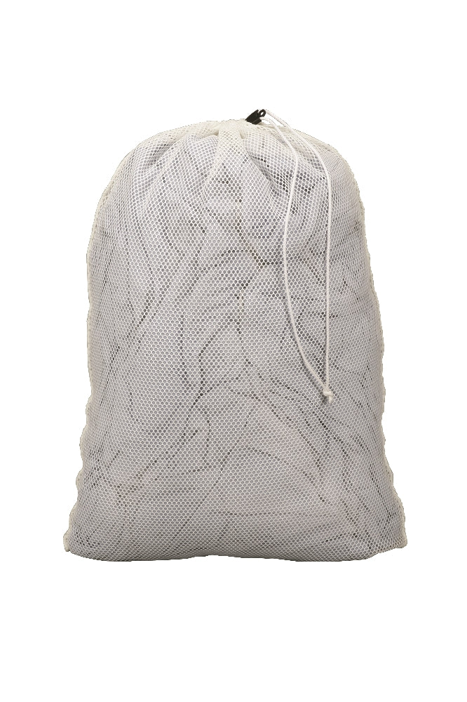 Image of Skilcraft Synthetic Mesh Laundry Net, Locking Drawstring, Heavy-Duty, 36" x 24", 3/16" Hole Size