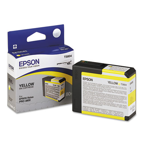 Image of Epson® T580400 Ultrachrome K3 Ink, Yellow
