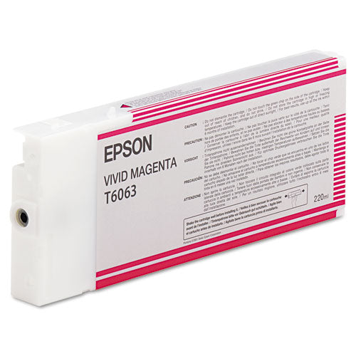 Image of Epson® T606300 (60) Ink, Vivid Magenta