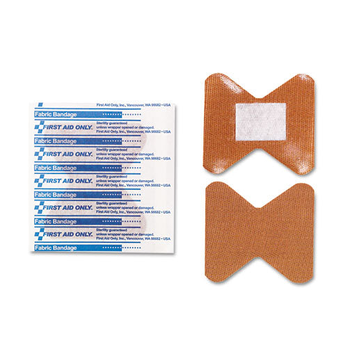 Image of First Aid Only Smartcompliance Fingertip Bandages, 1.88 X 2, 10/box