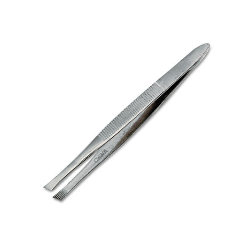 Image of First Aid Only Tweezers, Stainless Steel, 3"