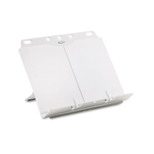 Image of Fellowes® Booklift Copyholder, One Book/pad Capacity, Plastic, Platinum
