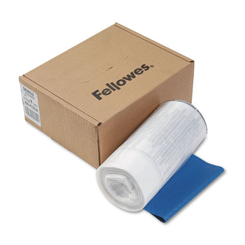 Image of Fellowes® Shredder Waste Bags, 9 Gal Capacity, 100/carton