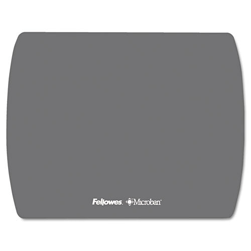 Image of Fellowes® Ultra Thin Mouse Pad with Microban Protection, 9 x 7, Graphite