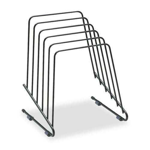 Image of Fellowes® Wire Step File Ii, 5 Sections, Letter To Legal Size Files, 7.25" X 6" X 8.25", Black