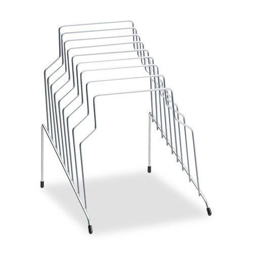 Image of Fellowes® Wire Step File, 8 Sections, Letter To Legal Size Files, 10.13" X 12.13" X 11.81", Silver
