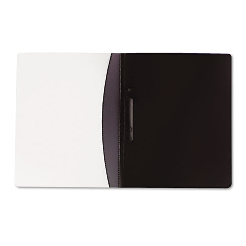 Image of GBC® Report Cover With Hidden Swing Clip, 8.5 X 11, Frosted/black
