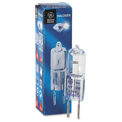 Image of GE Halogen Bi-Pin T3 Light Bulb, 35 W, Clear