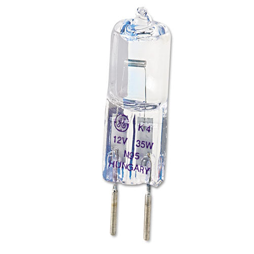 Image of GE Halogen Bi-Pin T3 Light Bulb, 35 W, Clear
