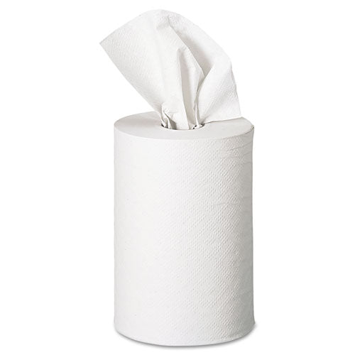 Image of Georgia Pacific® Professional Pacific Blue Basic Nonperforated Paper Towels, 1-Ply, 7.88" x 350 ft, White, 12 Rolls/Carton