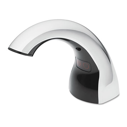 Image of GOJO® Cxi Touch Free Counter Mount Soap Dispenser, 1,500 Ml/2,300 Ml, 2.25 X 5.75 X 9.39, Chrome
