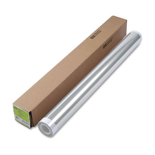 Image of HP Designjet Large Format Paper For Inkjet Prints, 5 Mil, 36" X 75 Ft, Clear