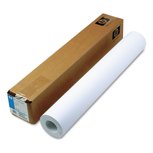 Image of HP Designjet Inkjet Large Format Paper, 4.5 Mil, 24" X 150 Ft, Coated White