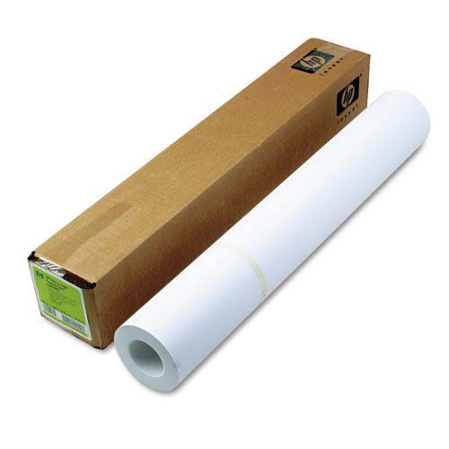 Image of HP Designjet Inkjet Large Format Paper, 6.6 Mil, 24" X 100 Ft, Coated White