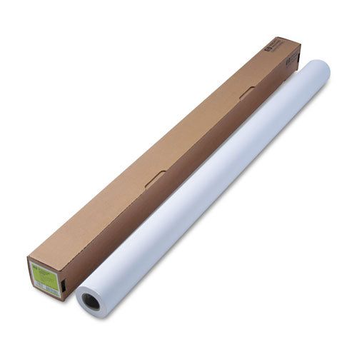 Image of HP Designjet Large Format Paper For Inkjet Prints, 54" X 100 Ft, Coated White