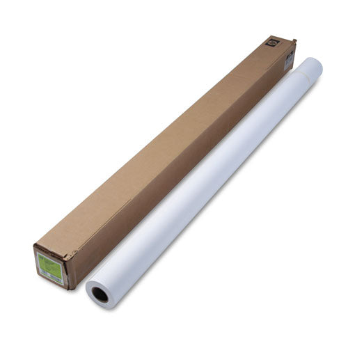 Image of HP Designjet Large Format Paper For Inkjet Prints, 60" X 100 Ft, Coated White