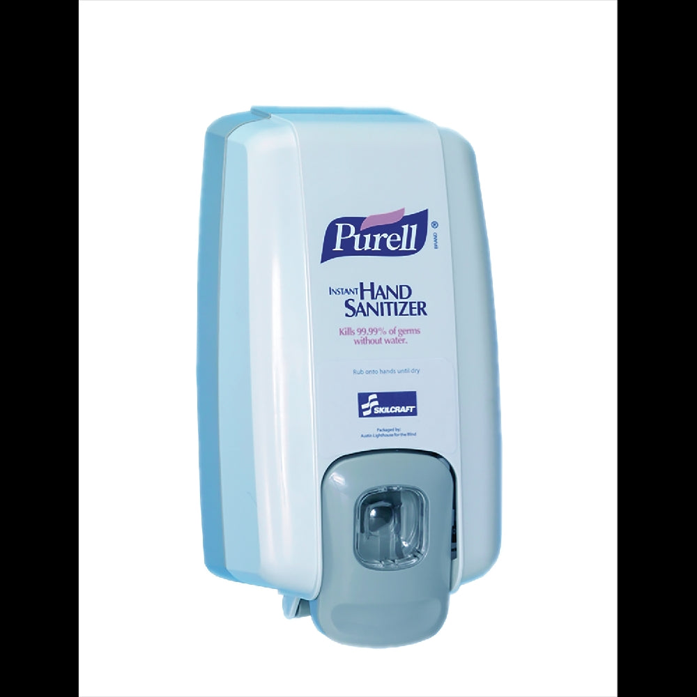 Image of Purell Skilcraft NXT Wall Dispenser, Gray, 1000 mL Dispenser Refill, 6/BX