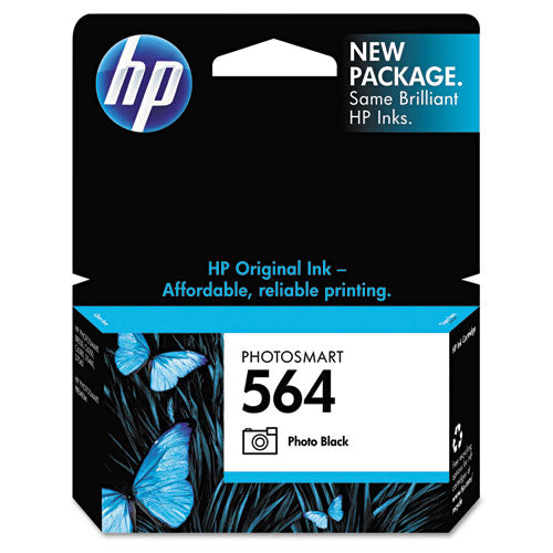 Image of HP HP 564, (cb317wn) Photo Black Original Ink Cartridge