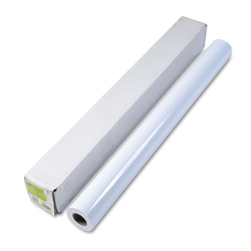 Image of HP Designjet Inkjet Large Format Paper, 7 Mil, 42" X 100 Ft, High-Gloss White