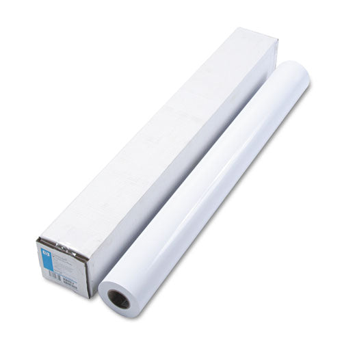 Image of HP Designjet Large Format Paper For Inkjet Prints, 7 Mil, 36" X 100 Ft, Gloss White