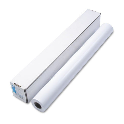 Image of HP Designjet Inkjet Large Format Paper, Instant-Dry, 7 Mil, 36" X 100 Ft, Satin White