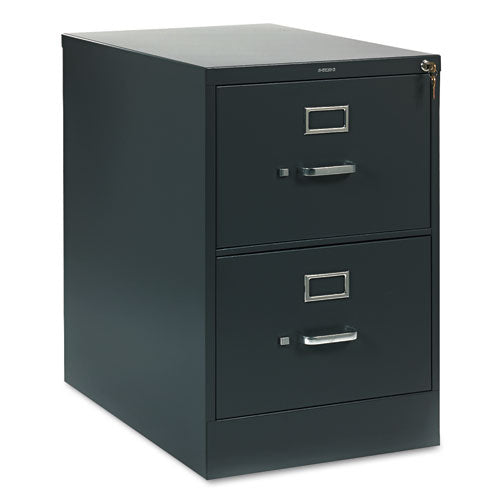 Image of HON® 310 Series Vertical File, 2 Legal-Size File Drawers, Charcoal, 18.25" X 26.5" X 29"