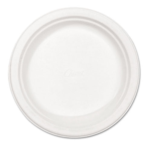 Image of Chinet® Paper Dinnerware, Plate, 8.75" Dia, White, 500/carton