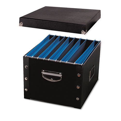 Image of Snap-N-Store® File Box, Letter/legal Files, 16.25" X 9.75" X 13.25", Black