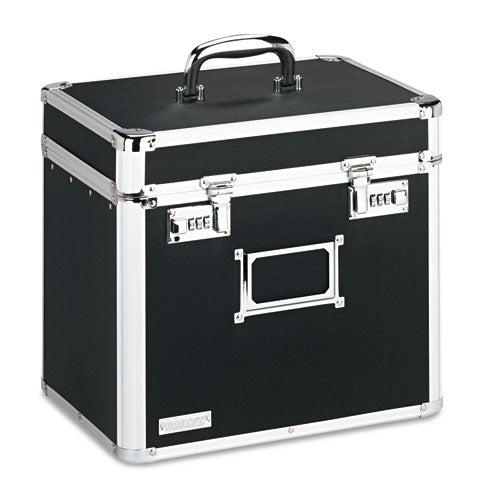 Image of Vaultz® Locking File Chest, Letter Files, 13.5" X 10.5" X 13.25", Black