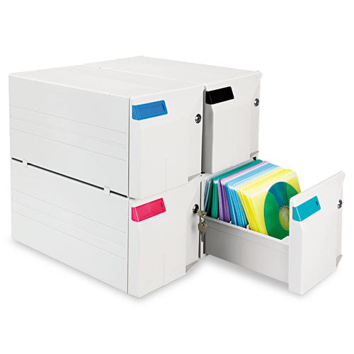 Image of Innovera® Cd/dvd Storage Drawer, Holds 150 Discs, Light Gray