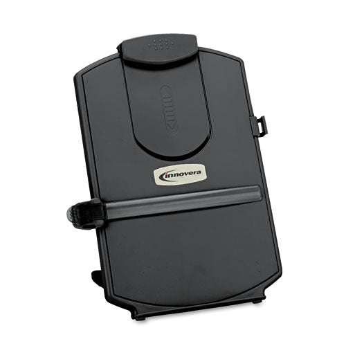 Image of Innovera® Desktop Copyholder, 25 Sheet Capacity, Black