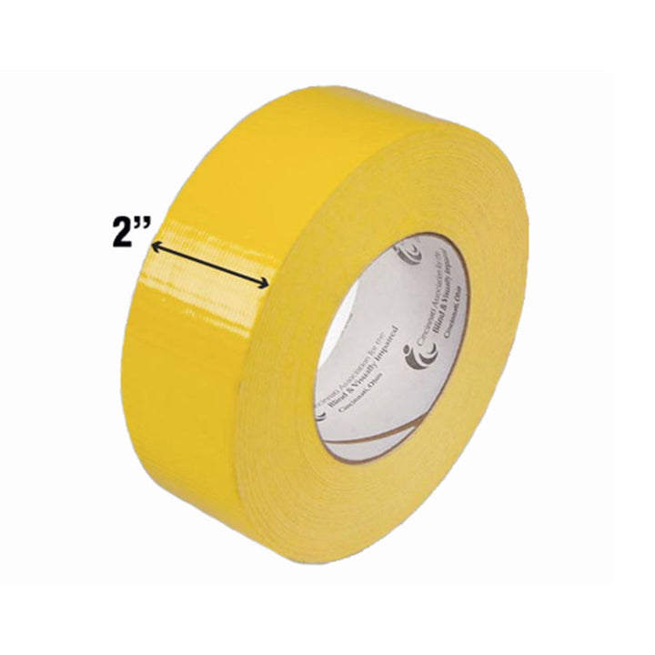 Image of Duct Tape, Premium Heavy Duty, 9 mil, 2" x 60 Yards, Yellow
