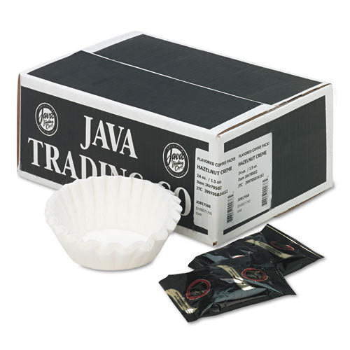 Image of Distant Lands Coffee Coffee Portion Packs, 1.5oz Packs, Hazelnut Creme, 24/carton