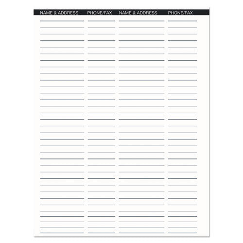 Image of House of Doolittle Recycled Two Year Monthly Planner with Expense Logs, 8.75 x 6.88, Black Cover, 24-Month: Jan 2025 to Dec 2026