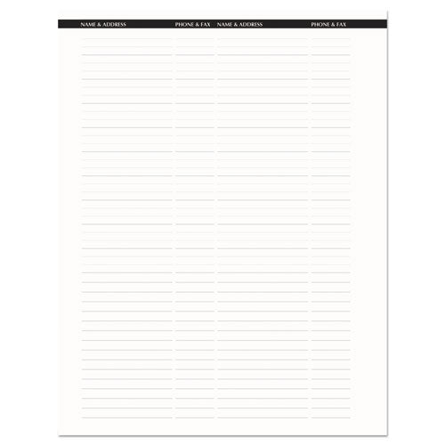 Image of House of Doolittle Recycled Professional Weekly Planner, 15-Minute Appts, 11 x 8.5, Blue Wirebound Soft Cover, 12-Month (Jan to Dec): 2025