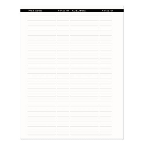 Image of House of Doolittle Academic Year Recycled Professional Weekly Planner, 11 x 8.5, Black Wirebound Soft Cover, 12-Month (Aug to July): 2024-2025