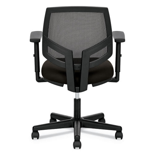 Image of HON® Volt Series Mesh Back Task Chair, Supports Up To 250 Lb, 18.25" To 22.38" Seat Height, Black