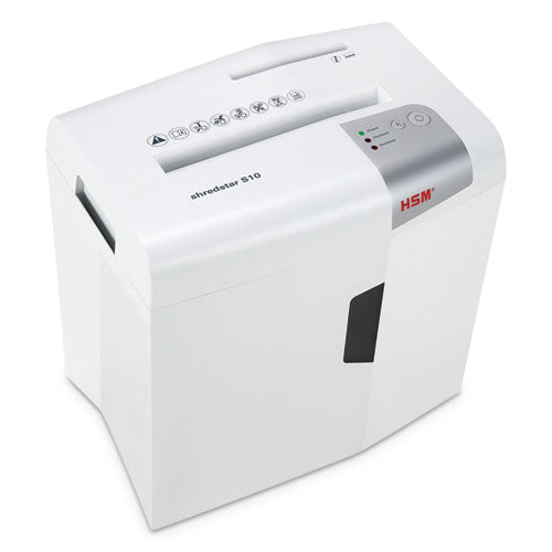Image of HSM of America Shredstar S10 Strip-Cut Shredder, 10 Manual Sheet Capacity