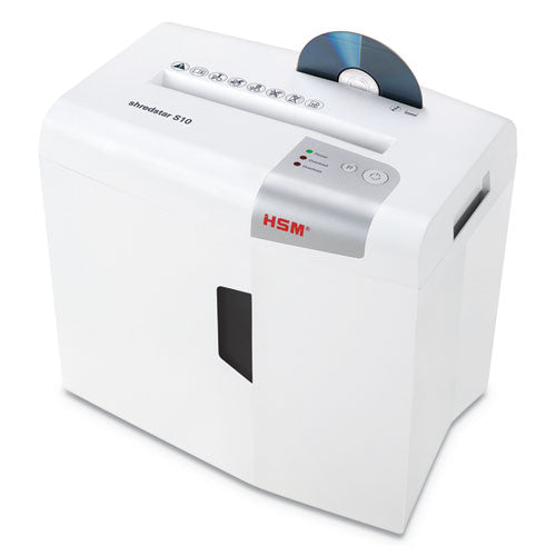 Image of HSM of America Shredstar S10 Strip-Cut Shredder, 10 Manual Sheet Capacity