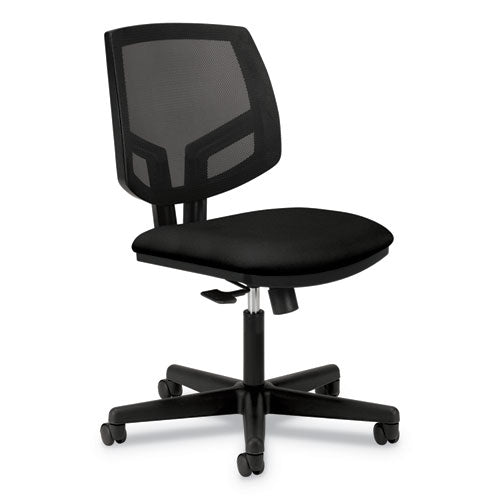 Image of HON® Volt Series Mesh Back Task Chair, Supports Up To 250 Lb, 18.25" To 22.38" Seat Height, Black