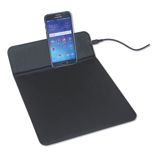 Image of Artistic® Wireless Charging Pads, Qi Wireless Charging, 5 W, 11", Black